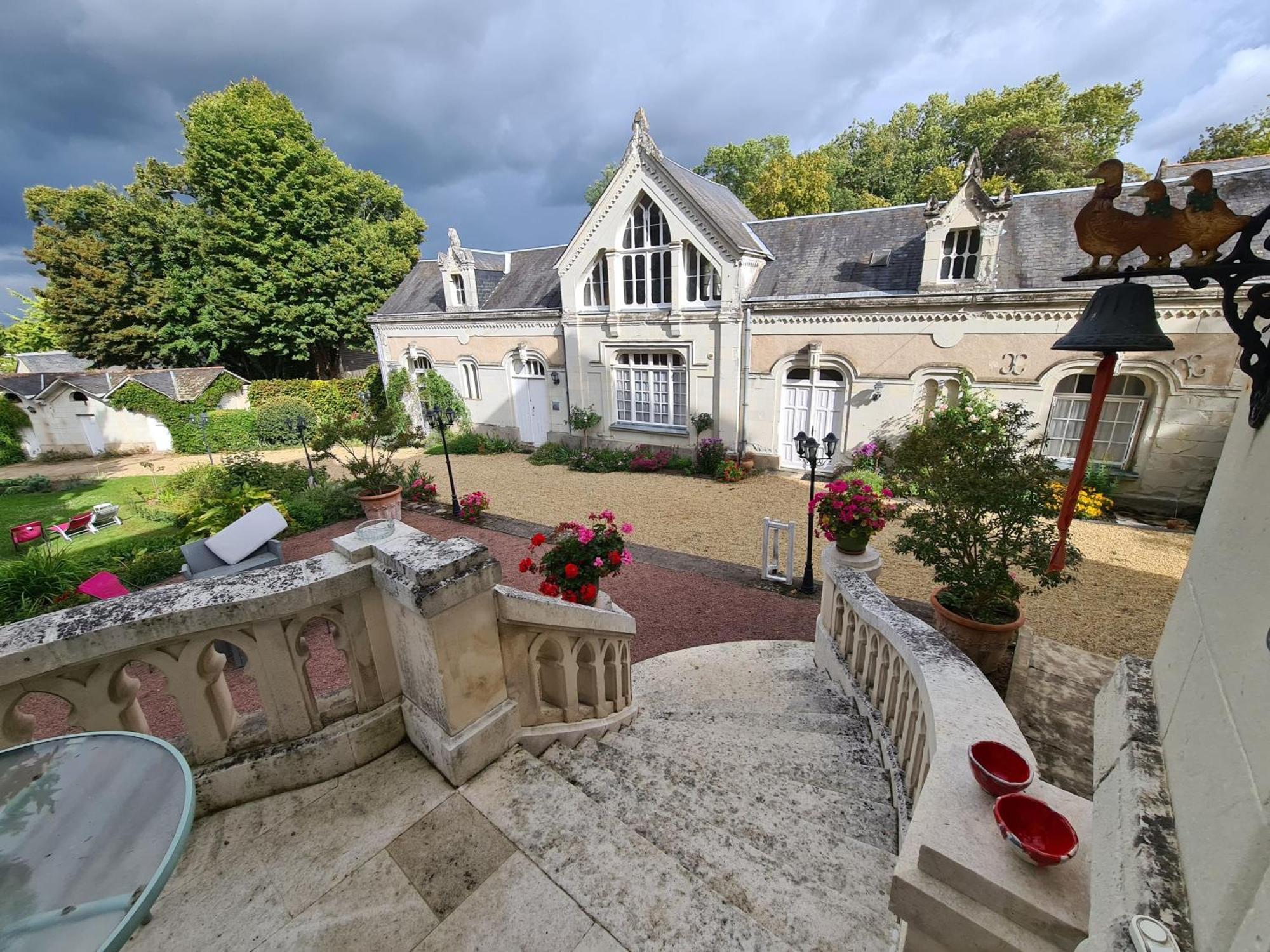 Les Rosiers Domaine De L'Oie Rouge Bed & Breakfast エクステリア 写真